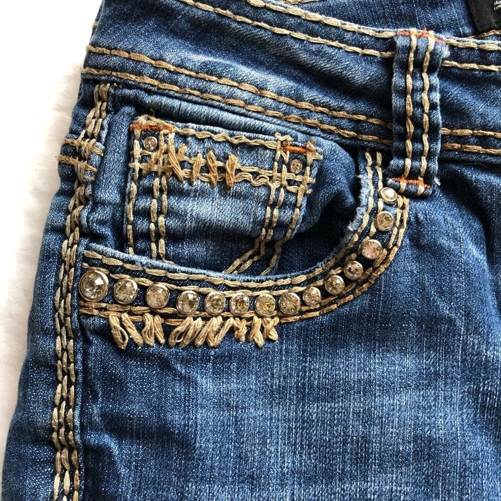Cello Capri Jeans Blue Size 4 - Picture 5 of 8